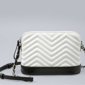 White House Black Market Quilted Crossbody Bag